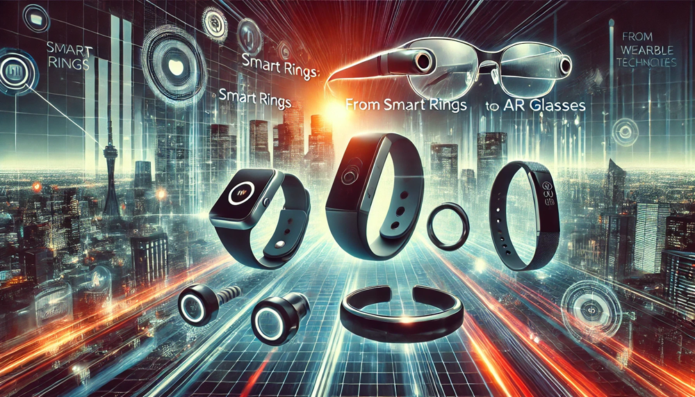 top 10 trending Wearable Technology From Smart Rings to AR Glasses